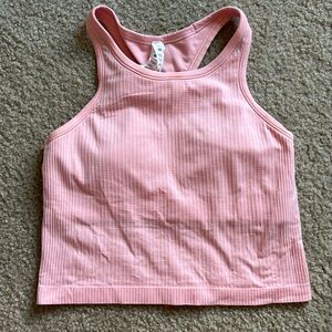 Lululemon Athletica Pink Tank Top